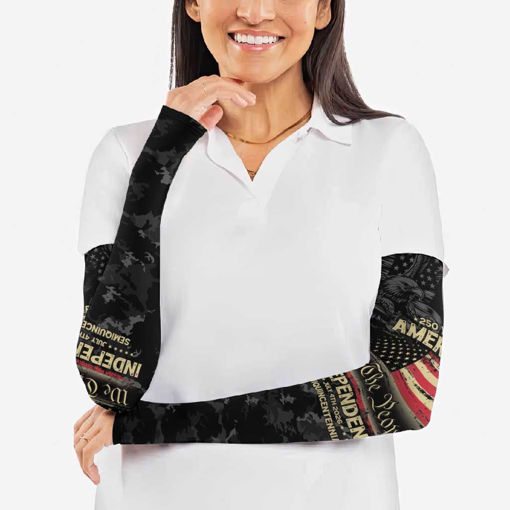 United States Arm Sleeves Semiquincentennial Anniversary - Camo Style