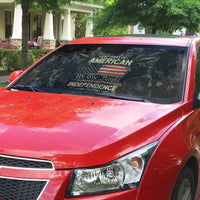 United States Auto Sun Shade Semiquincentennial Anniversary - Camo Style
