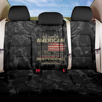 United States Back Car Seat Cover Semiquincentennial Anniversary - Camo Style