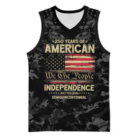 United States Basketball Jersey Semiquincentennial Anniversary - Camo Style