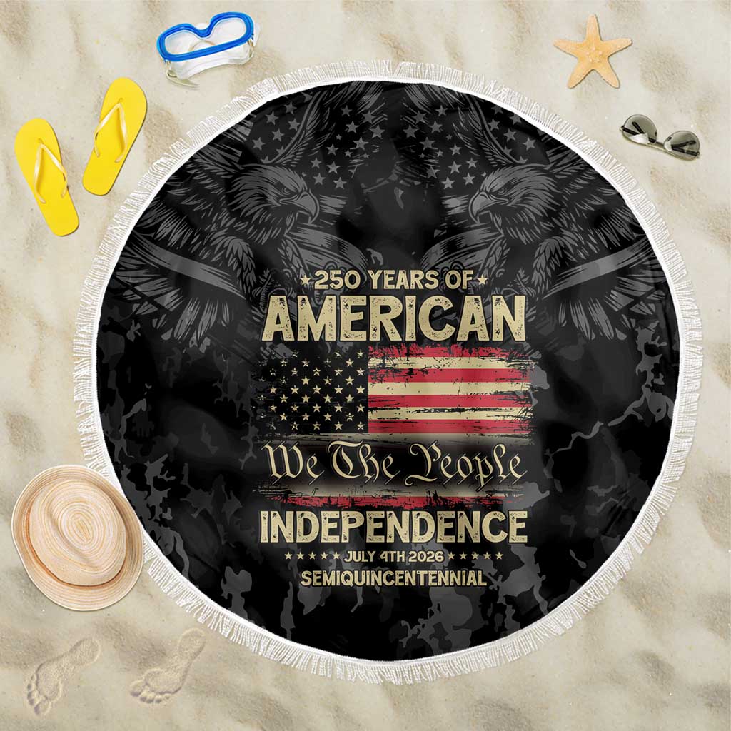 United States Beach Blanket Semiquincentennial Anniversary - Camo Style