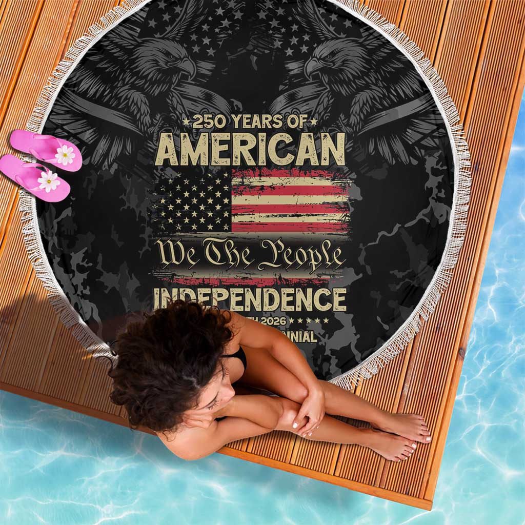 United States Beach Blanket Semiquincentennial Anniversary - Camo Style