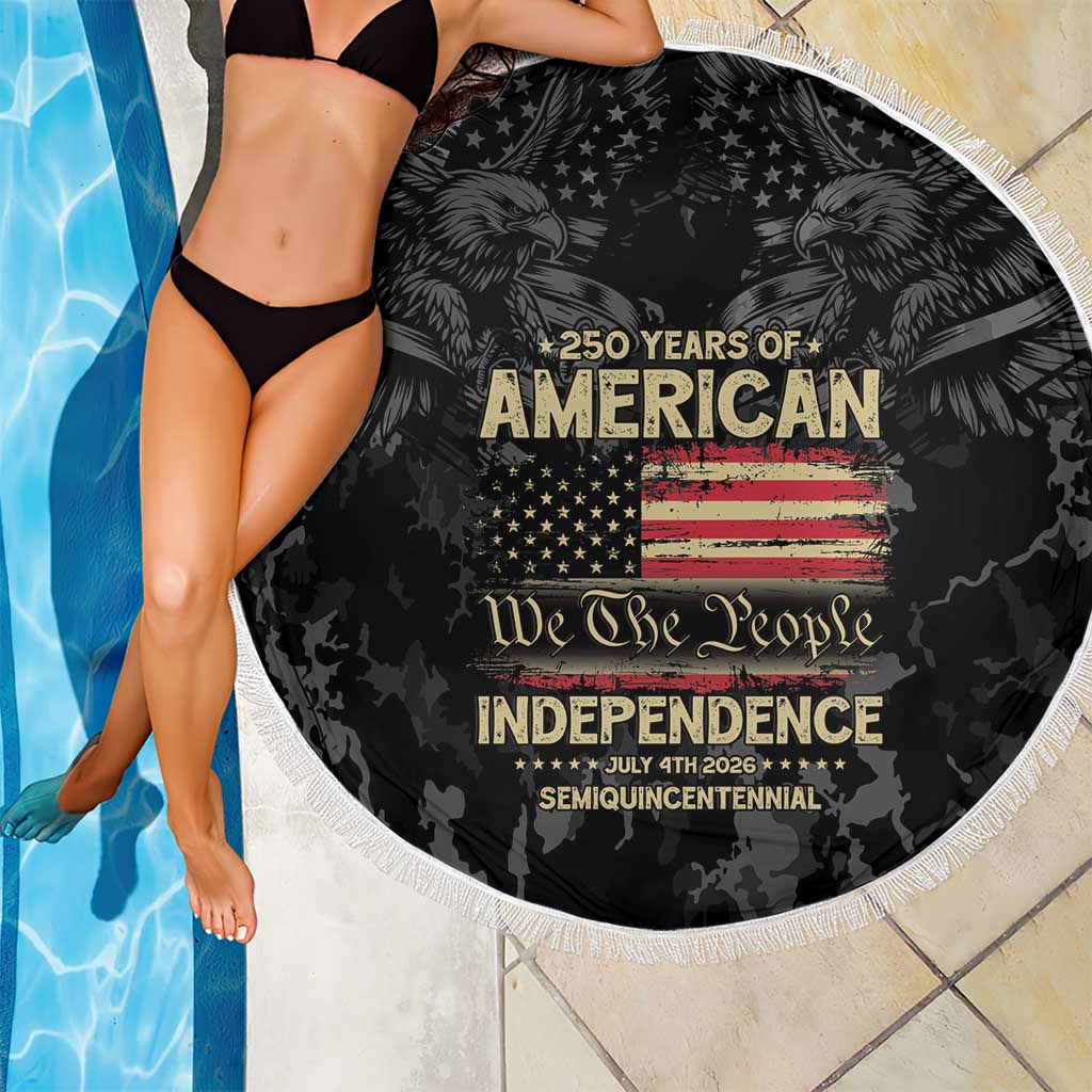 United States Beach Blanket Semiquincentennial Anniversary - Camo Style