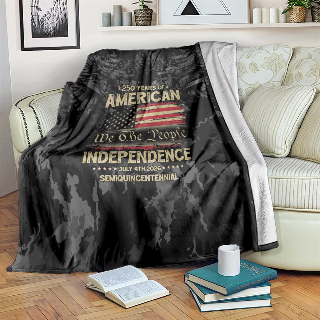 United States Blanket Semiquincentennial Anniversary - Camo Style
