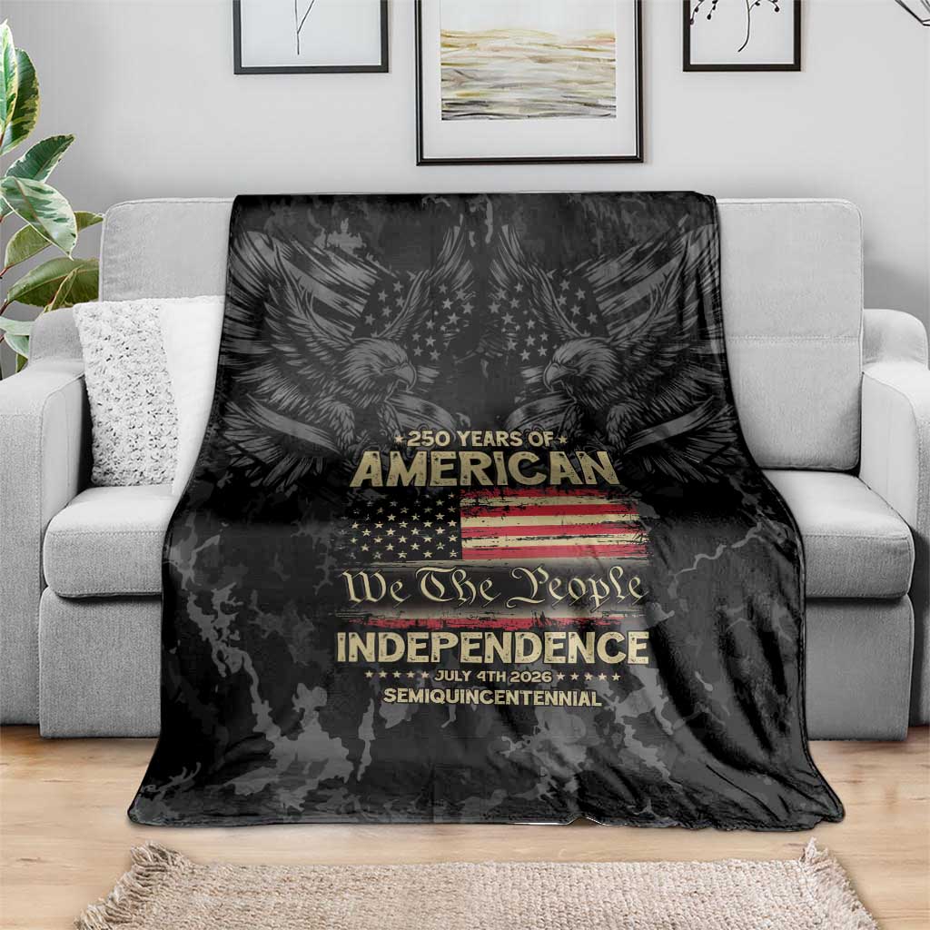 United States Blanket Semiquincentennial Anniversary - Camo Style