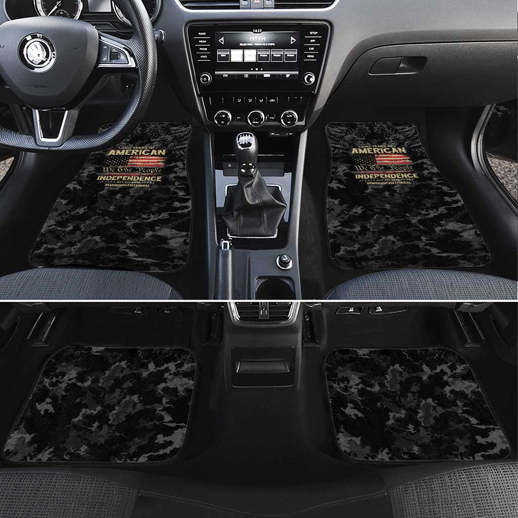 United States Car Mats Semiquincentennial Anniversary - Camo Style