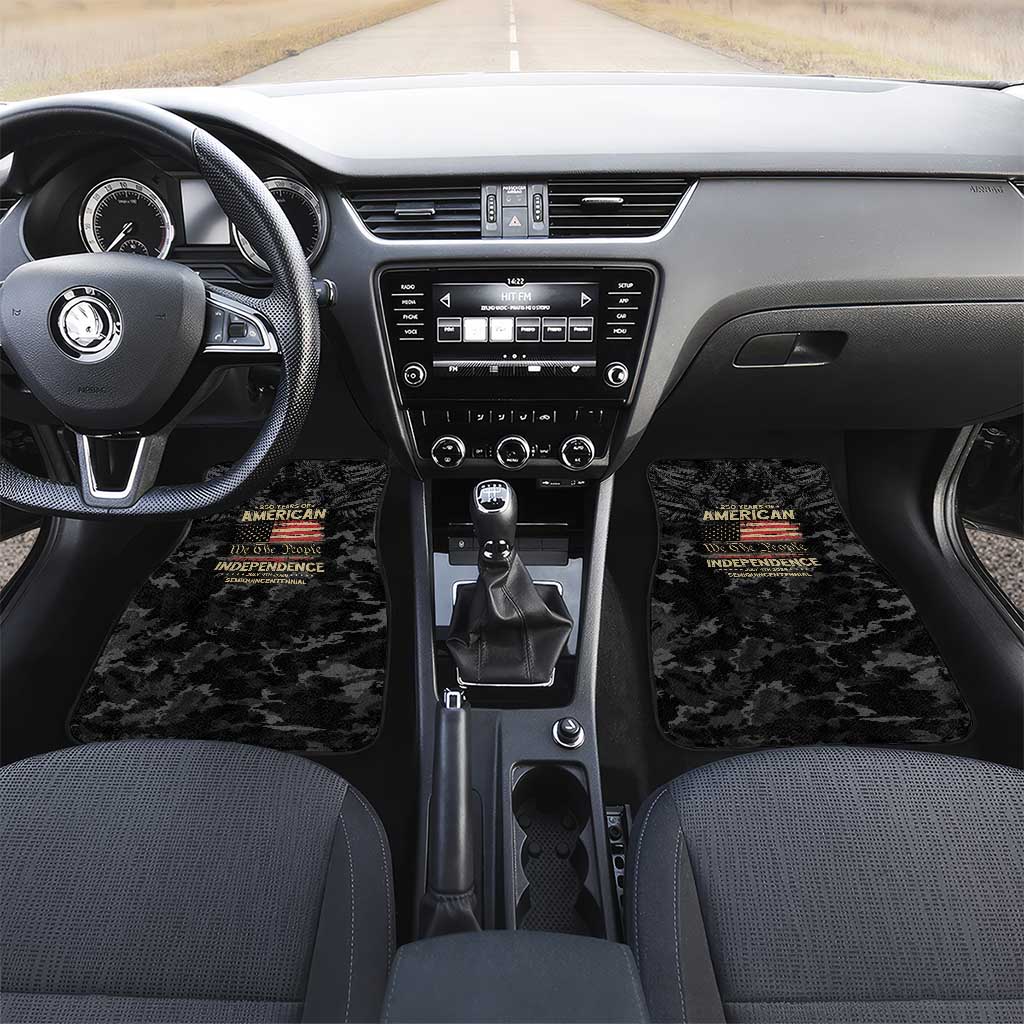 United States Car Mats Semiquincentennial Anniversary - Camo Style