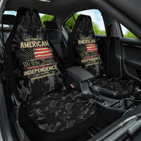 United States Car Seat Cover Semiquincentennial Anniversary - Camo Style