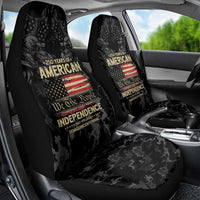 United States Car Seat Cover Semiquincentennial Anniversary - Camo Style