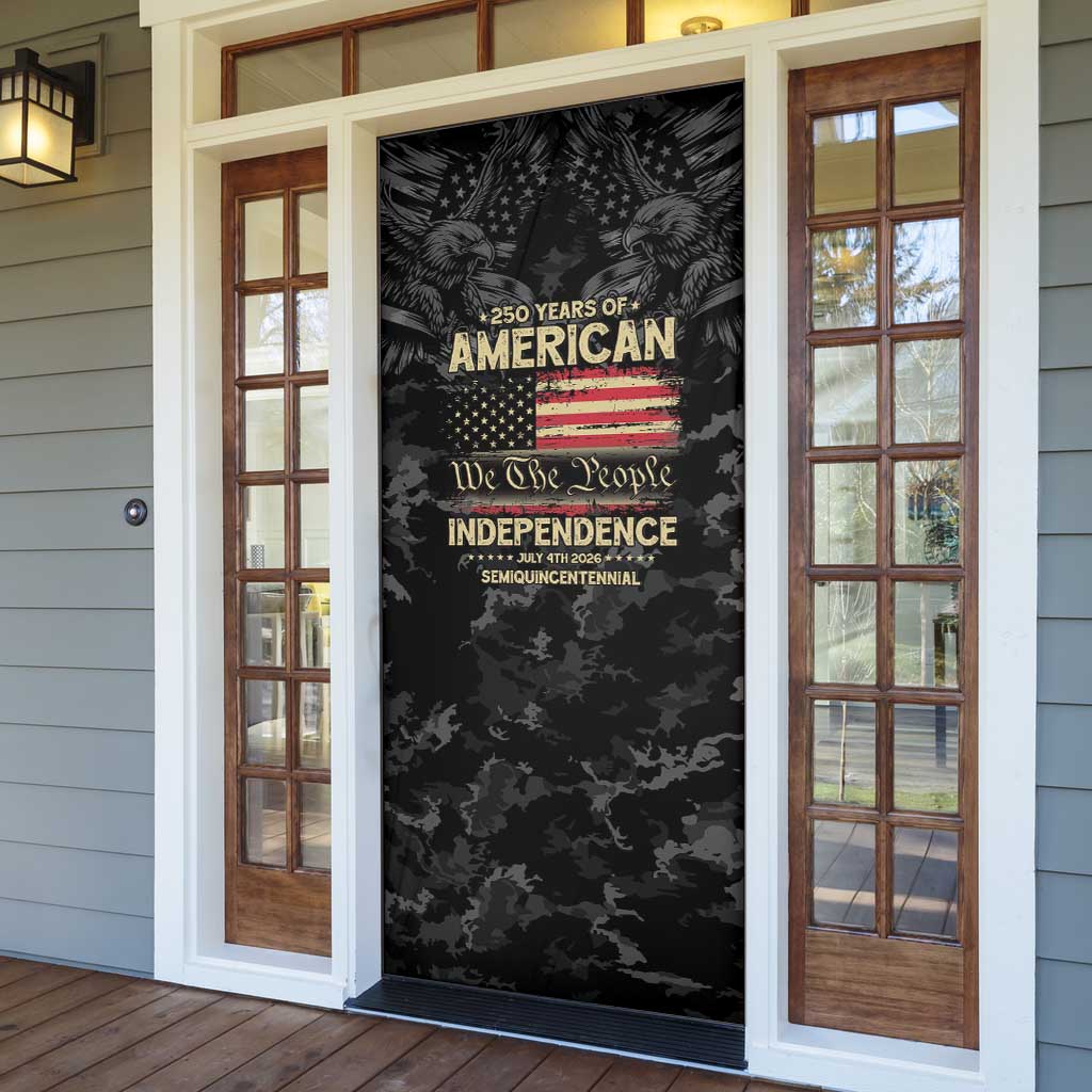 United States Door Cover Semiquincentennial Anniversary - Camo Style