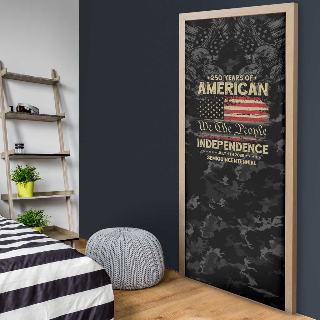 United States Door Cover Semiquincentennial Anniversary - Camo Style