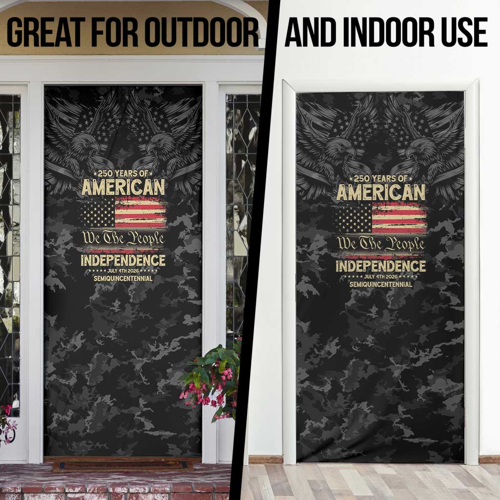United States Door Cover Semiquincentennial Anniversary - Camo Style