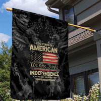 United States Garden Flag Semiquincentennial Anniversary - Camo Style