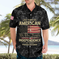United States Hawaiian Shirt Semiquincentennial Anniversary - Camo Style
