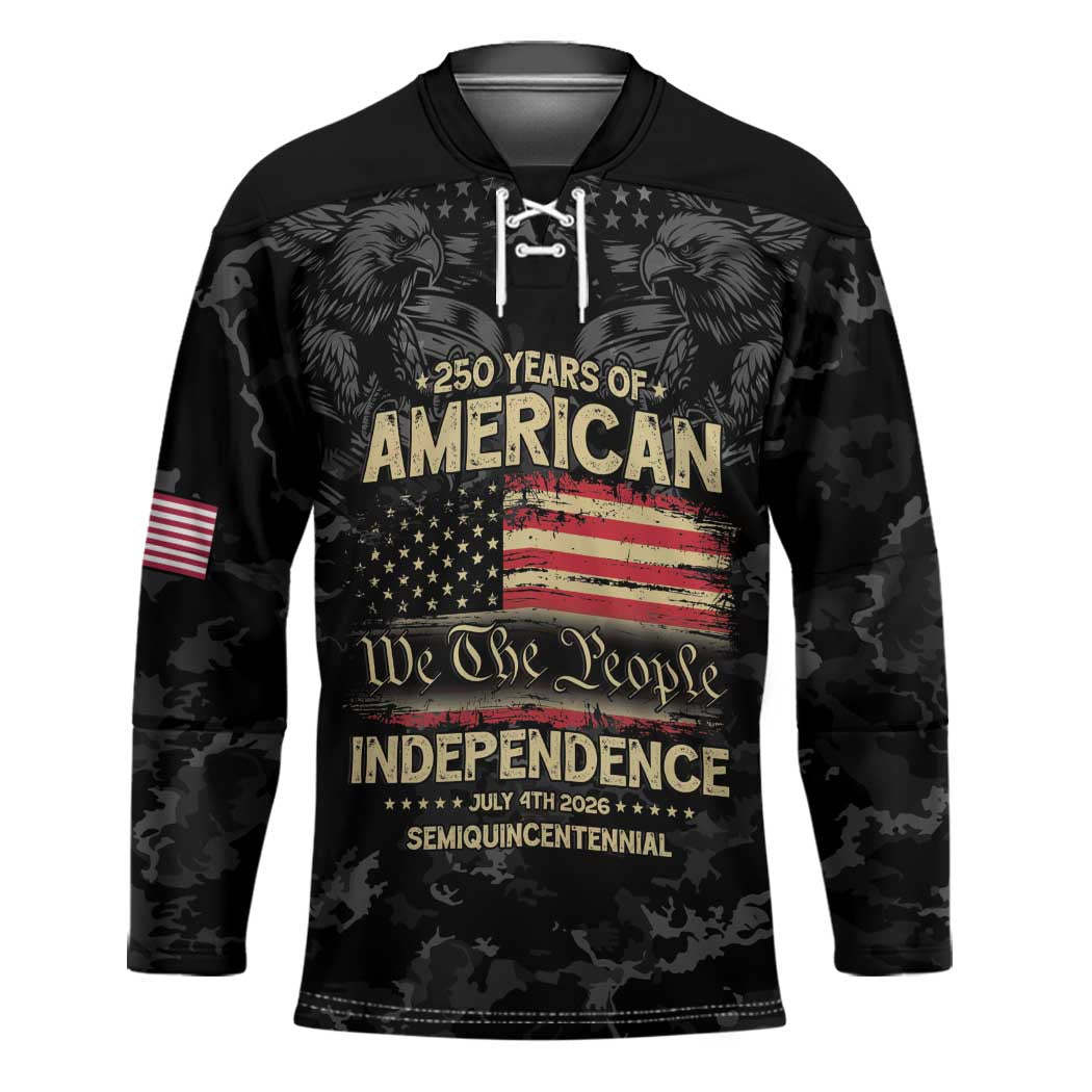 United States Hockey Jersey Semiquincentennial Anniversary - Camo Style