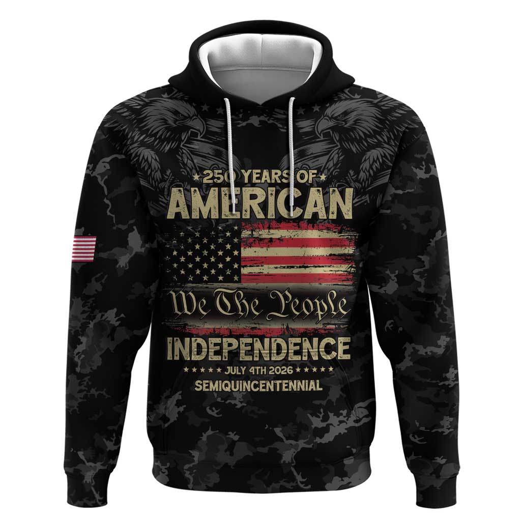 United States Hoodie Semiquincentennial Anniversary - Camo Style
