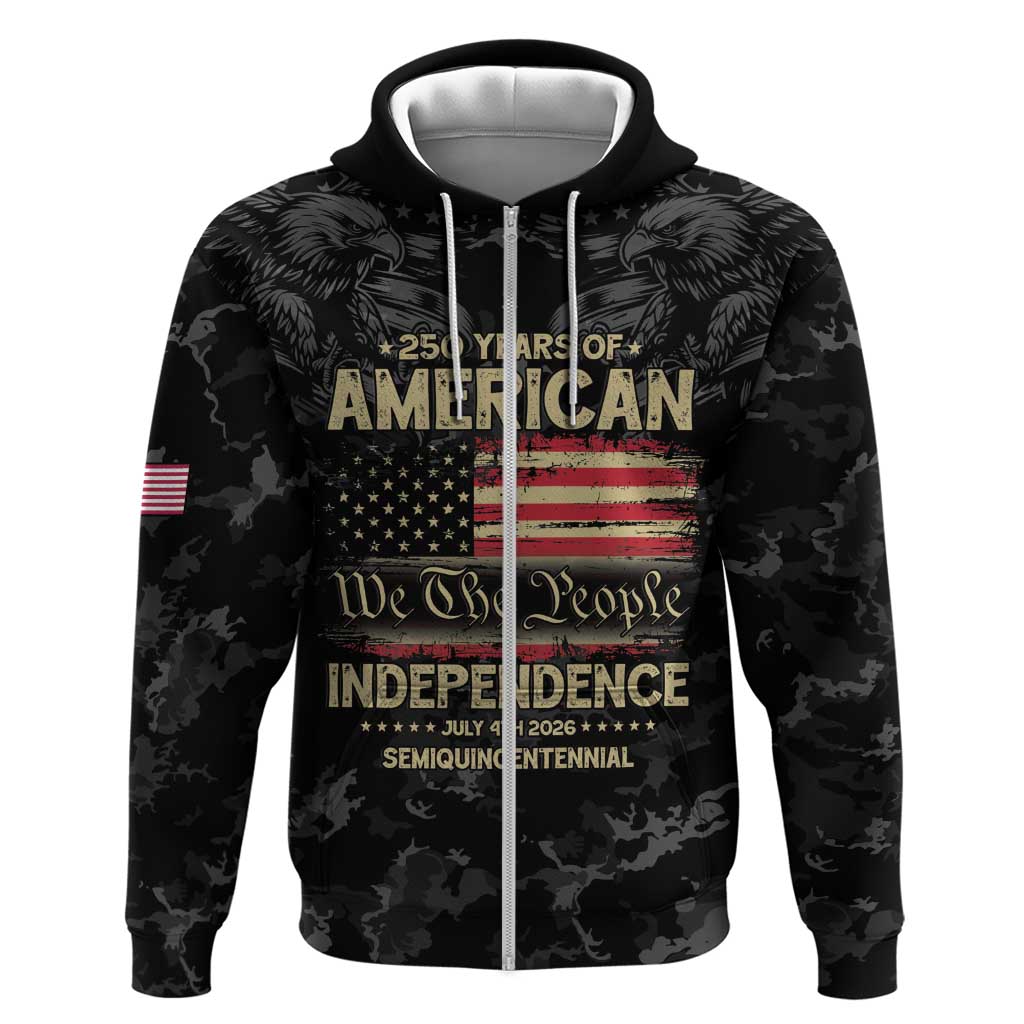 United States Hoodie Semiquincentennial Anniversary - Camo Style