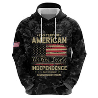 United States Hoodie Semiquincentennial Anniversary - Camo Style