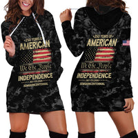 United States Hoodie Dress Semiquincentennial Anniversary - Camo Style