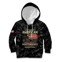 United States Kid Hoodie Semiquincentennial Anniversary - Camo Style