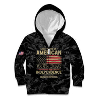 United States Kid Hoodie Semiquincentennial Anniversary - Camo Style