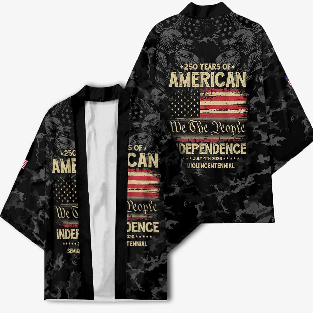 United States Kimono Semiquincentennial Anniversary - Camo Style