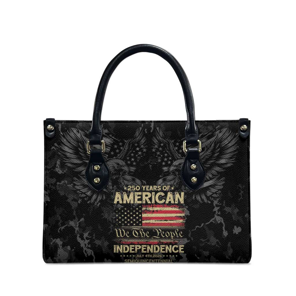 United States Leather Bag Semiquincentennial Anniversary - Camo Style
