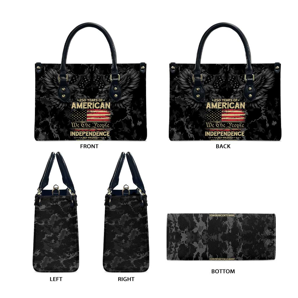 United States Leather Bag Semiquincentennial Anniversary - Camo Style