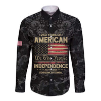 United States Long Sleeve Button Shirt Semiquincentennial Anniversary - Camo Style