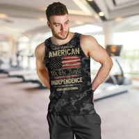 United States Men Tank Top Semiquincentennial Anniversary - Camo Style