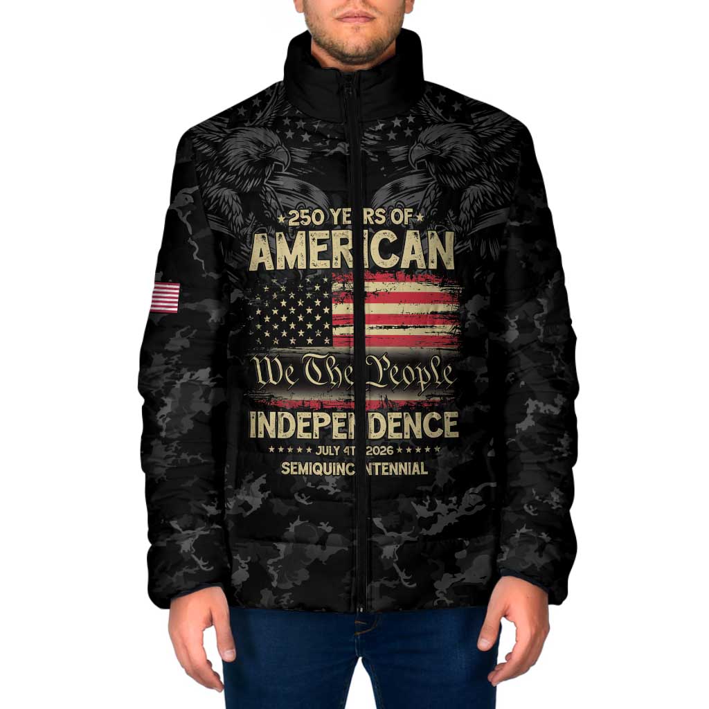 United States Padded Jacket Semiquincentennial Anniversary - Camo Style