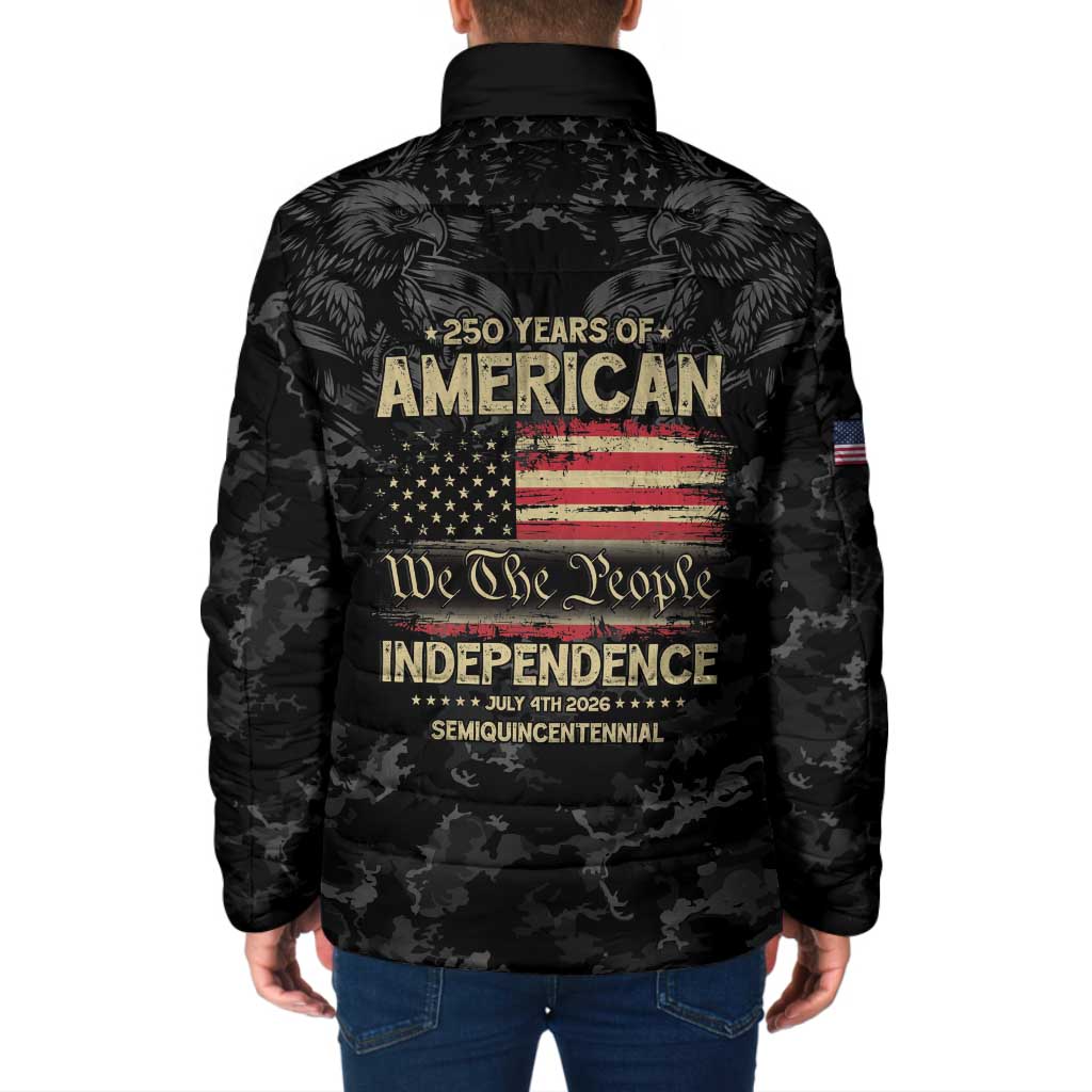 United States Padded Jacket Semiquincentennial Anniversary - Camo Style