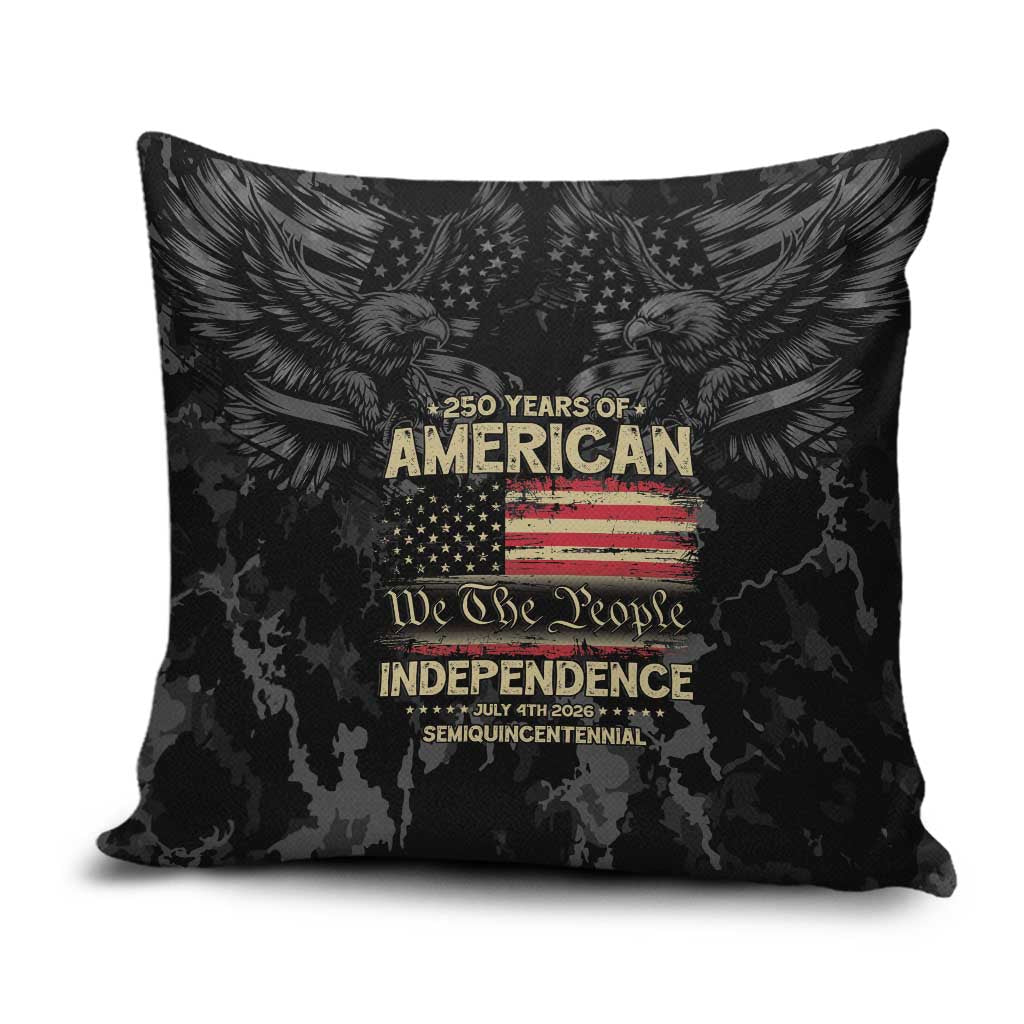 United States Pillow Cover Semiquincentennial Anniversary - Camo Style