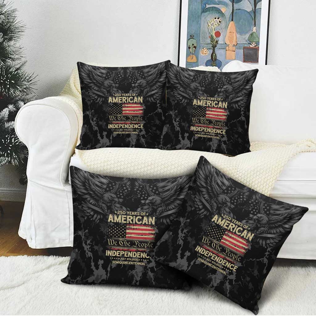 United States Pillow Cover Semiquincentennial Anniversary - Camo Style