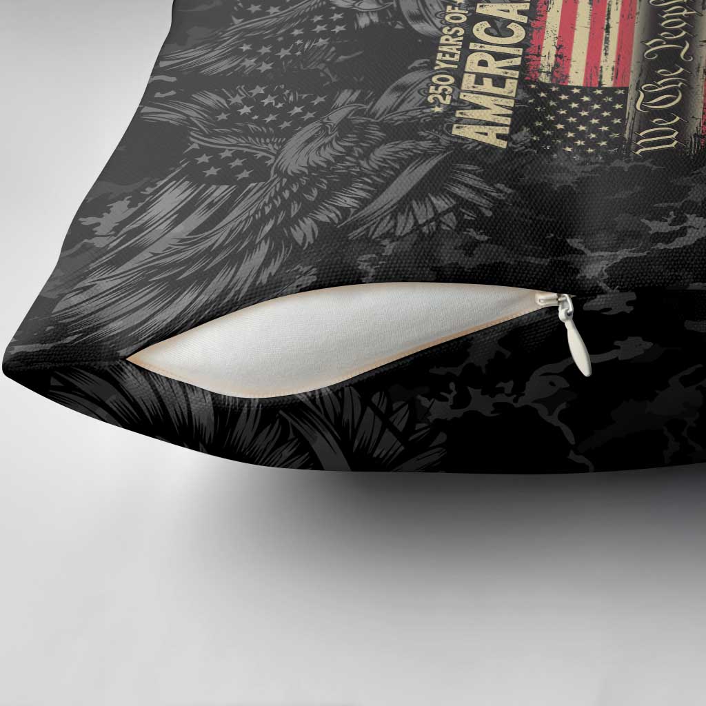 United States Pillow Cover Semiquincentennial Anniversary - Camo Style