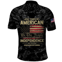 United States Polo Shirt Semiquincentennial Anniversary - Camo Style