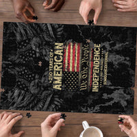 United States Puzzle Semiquincentennial Anniversary - Camo Style