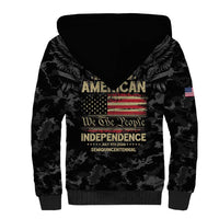 United States Sherpa Hoodie Semiquincentennial Anniversary - Camo Style