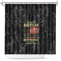 United States Shower Curtain Semiquincentennial Anniversary - Camo Style