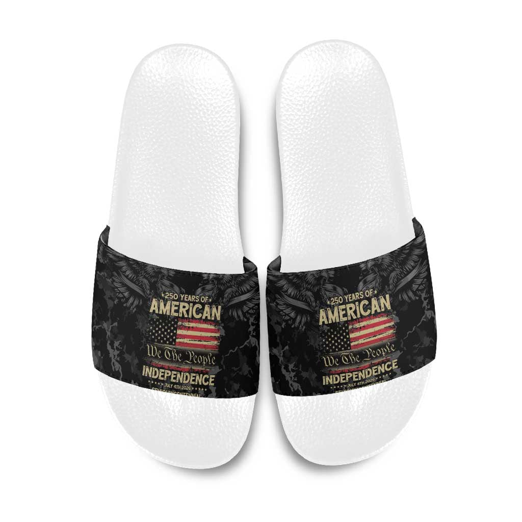 United States Slide Sandals Semiquincentennial Anniversary - Camo Style