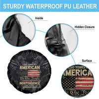 United States Spare Tire Cover Semiquincentennial Anniversary - Camo Style