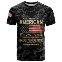 United States T Shirt Semiquincentennial Anniversary - Camo Style