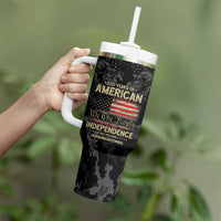 United States Tumbler With Handle Semiquincentennial Anniversary - Camo Style
