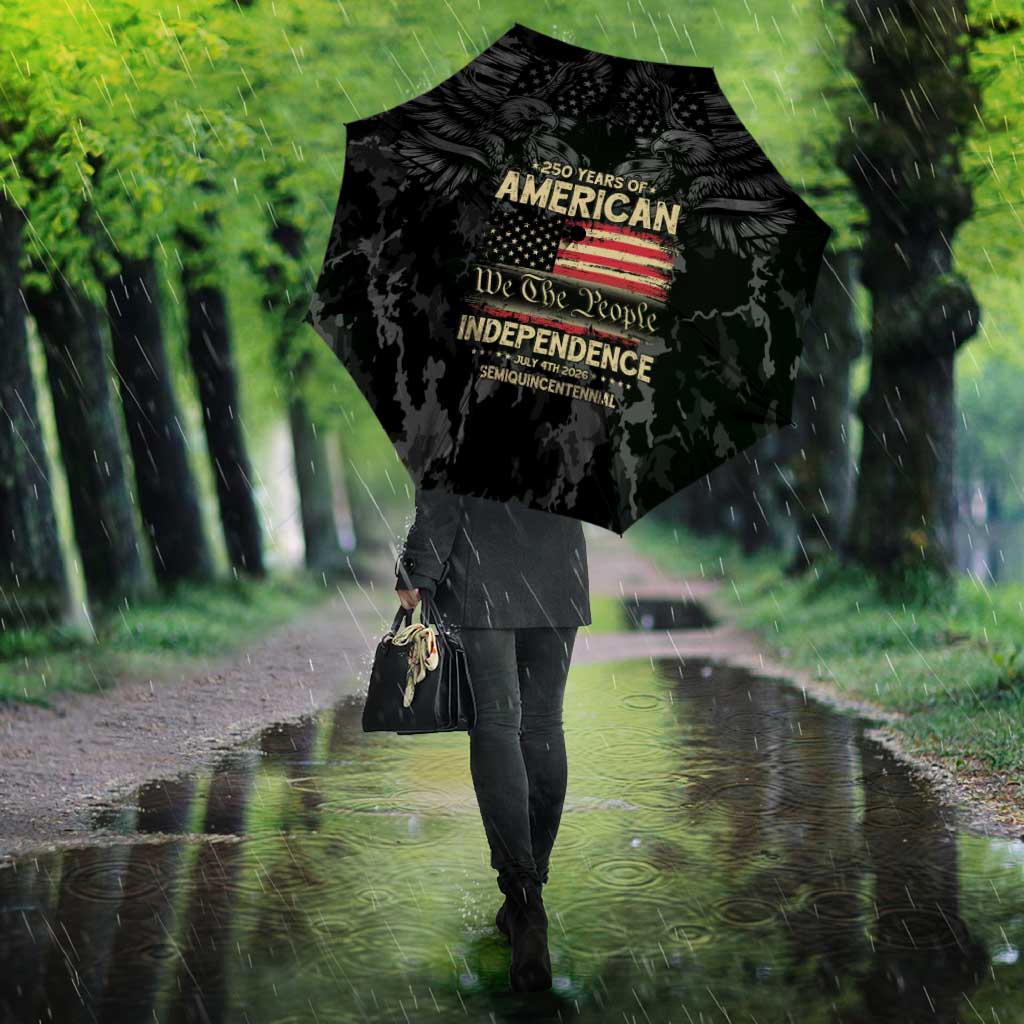 United States Umbrella Semiquincentennial Anniversary - Camo Style