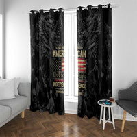 United States Window Curtain Semiquincentennial Anniversary - Camo Style