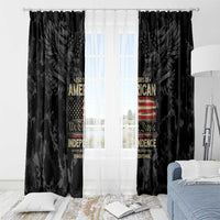 United States Window Curtain Semiquincentennial Anniversary - Camo Style
