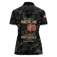 United States Women Polo Shirt Semiquincentennial Anniversary - Camo Style