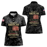 United States Women Polo Shirt Semiquincentennial Anniversary - Camo Style