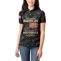United States Women Polo Shirt Semiquincentennial Anniversary - Camo Style