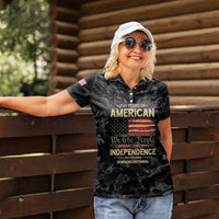 United States Women Polo Shirt Semiquincentennial Anniversary - Camo Style